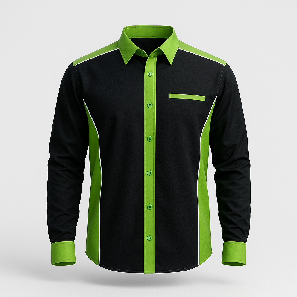 20250903_1008_Realistic Corporate Shirt Mockup_remix_01k46n82avfcj84efwnmjj2jyn